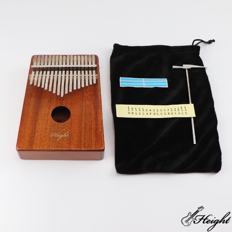 Africký mahagón Kalimba prst perkusie African Mahogany Kalimba Finger Percussion