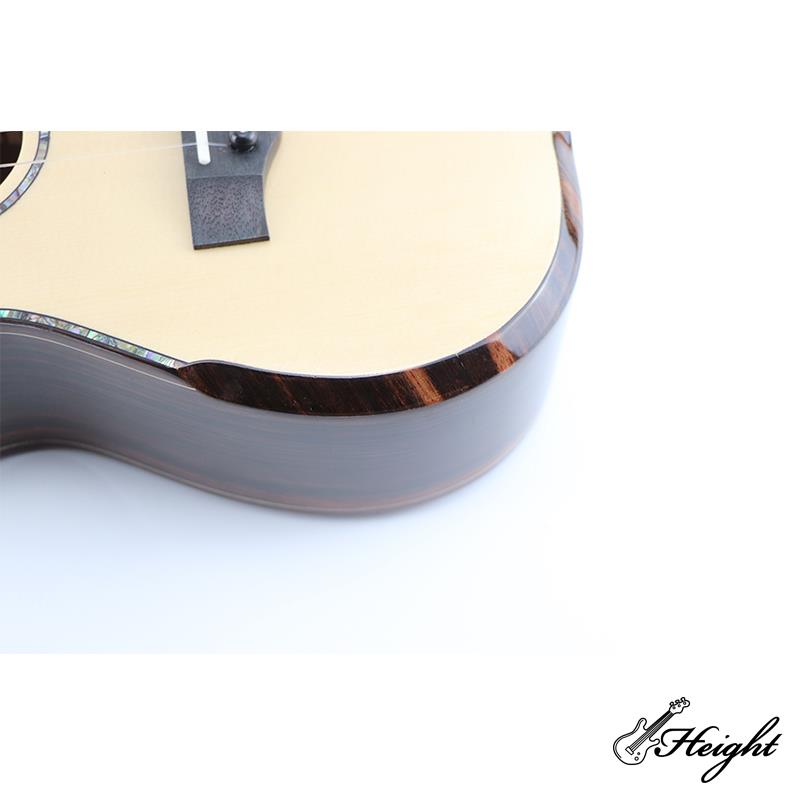 product-350-350 Gloss Spruce Top Ebony Wood Ukuleles 7