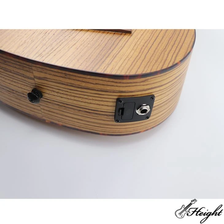 30 Inch U BASS Zebra Wood Ukulele