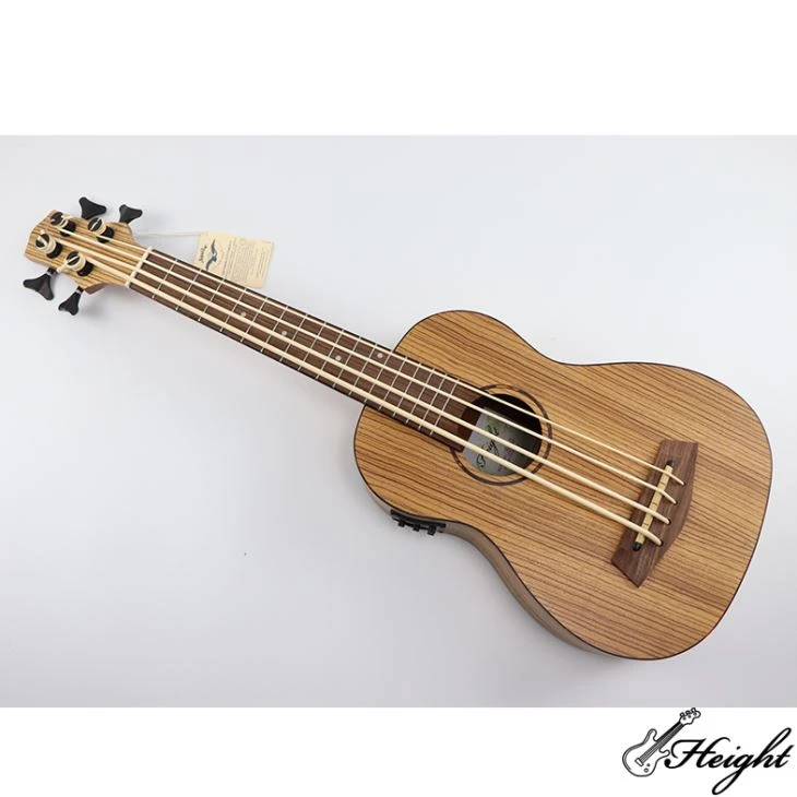 30 Inch U BASS Zebra Wood Ukulele