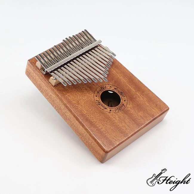 Masívne mahagónové drevo Double Side Kalimba