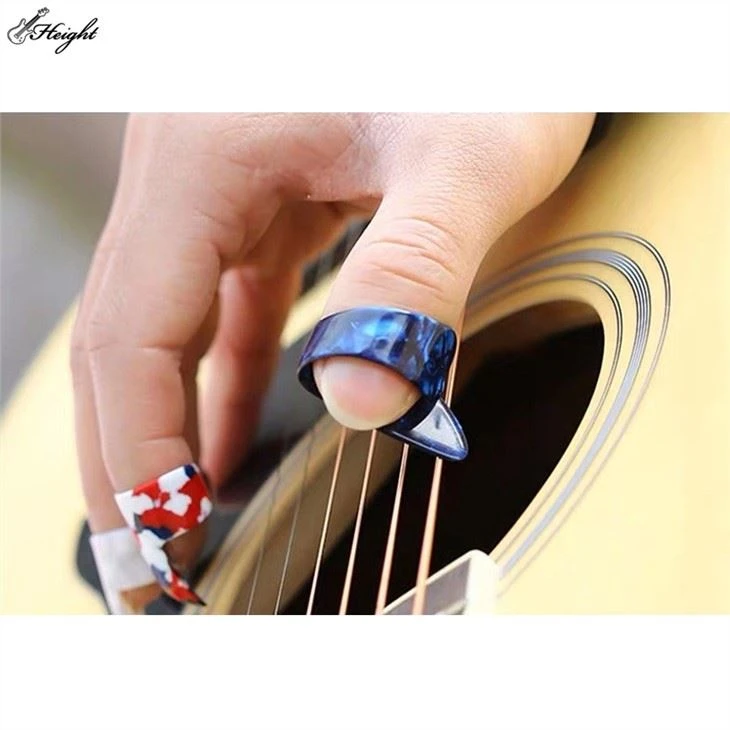Celluloid Thumb Finger Picks 3 Pairs